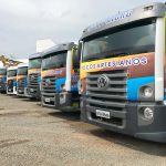 Frota de Caminhões da Boituhidro Poços Artesianos