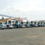 Frota de Caminhões da Boituhidro Poços Artesianos